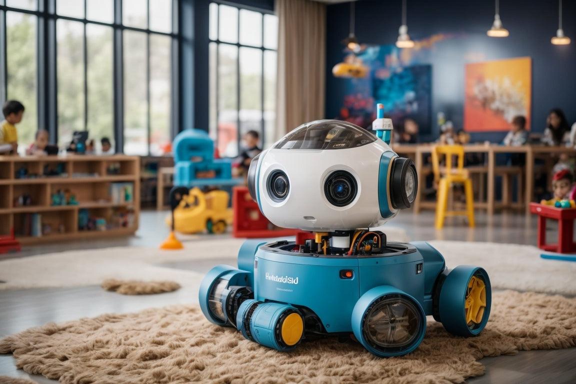 Robot in a lab