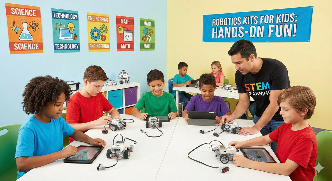 Robotics kits for kids: Boost STEM learning with hands-on fun classes - Junkbot Store