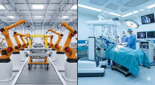 Robotics Applications: Transforming Manufacturing and Healthcare Industries - Junkbot Store