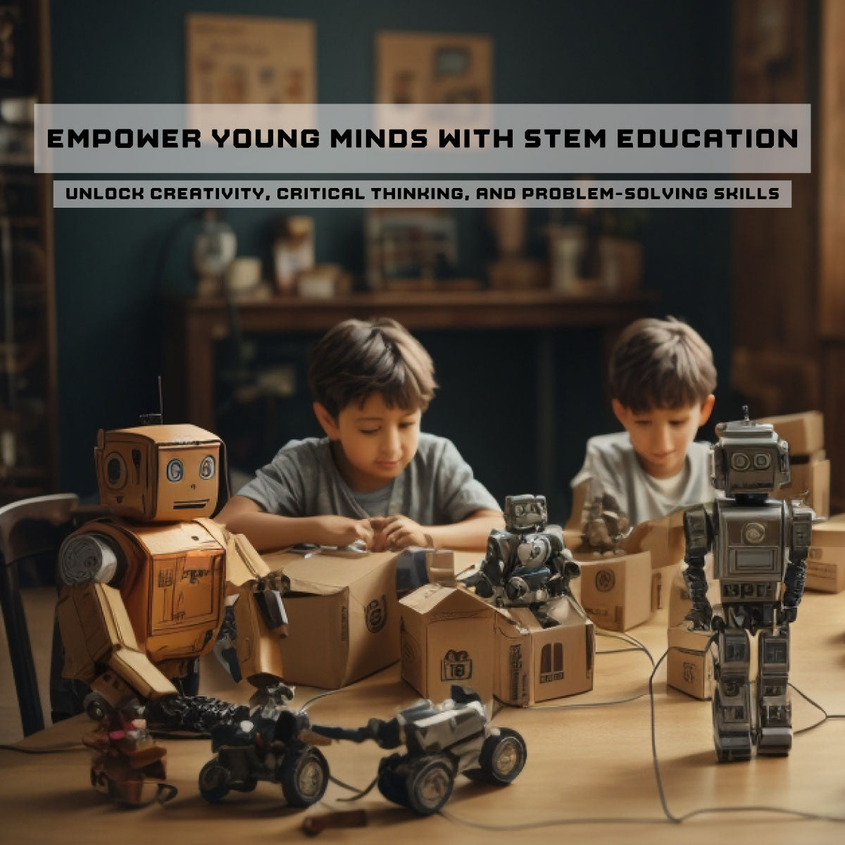 STEM AI & Robotics Kits with training in Dubai | Junkbot